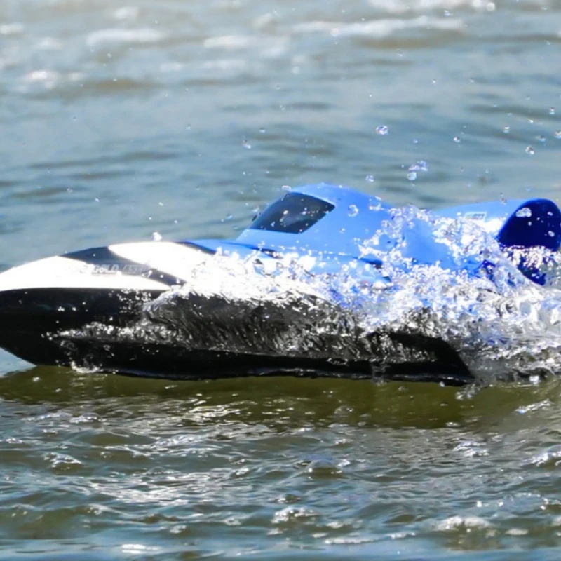 Rc Boats 25km/H 2.4g Turbojet Power Brushless Motor Long Lasting Endurance Sealed Waterproof Cooling System Rc Jet Boat For Boy 5