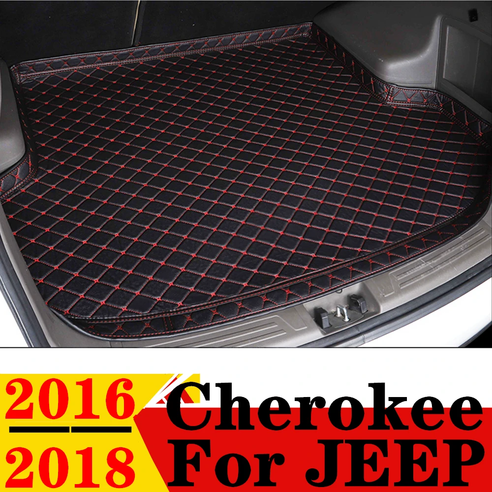 

Коврик багажника для JEEP Cherokee, кожаный багажник для JEEP Cherokee 2018 2017 2016 XPE