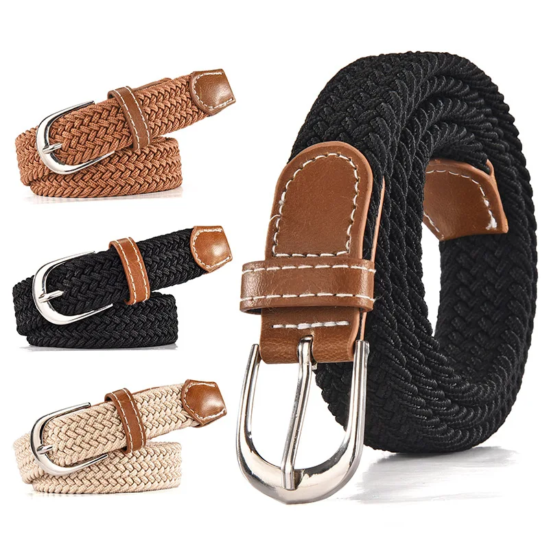 Versatile Unisex Casual Knitted Stretch Belt