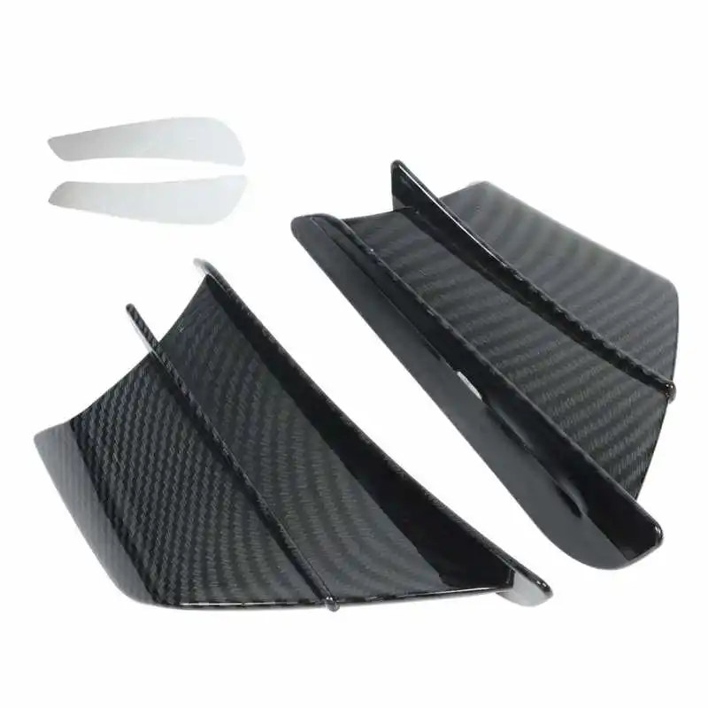 

1 Pair Motorcycle Aerodynamic Wing Carbon Fibre Side Fairings Winglets Fit For Yamaha Suzuki