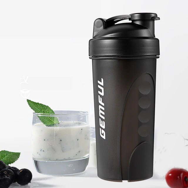 Stainless Steel Whey Protein Shaker Bottle with Metal Blender Measurement  Marking BPA Free for Gym and Sports Water Mixing Cup - AliExpress