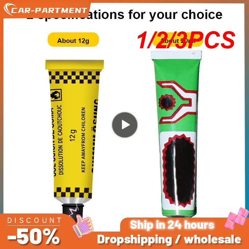 

1/2/3PCS Tire Repairing Glue for Motorcycle Car Inner Tube Puncture Repair Glue Auto Accessories Quick Repairing Kit