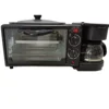 Three-in-one breakfast machine household multi-function toaster oven coffee machine bread machine 5