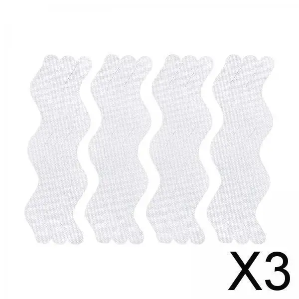 

2x1x2 водонепроницаемые противоскользящие полосы, плотная S-образная форма для пола, ванной, лестницы