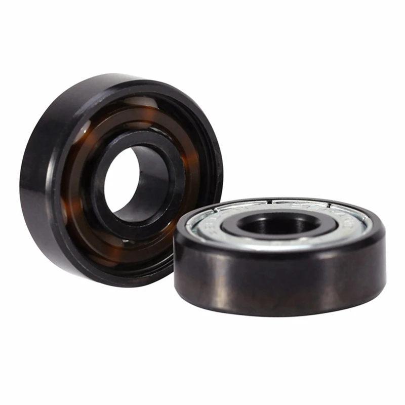 

48Pcs Ceramic 608 Bearings 8X22x7mm ABEC-11 Hybrid 6 White Zro2 Balls Skateboard Bearing Skating Inline Roller