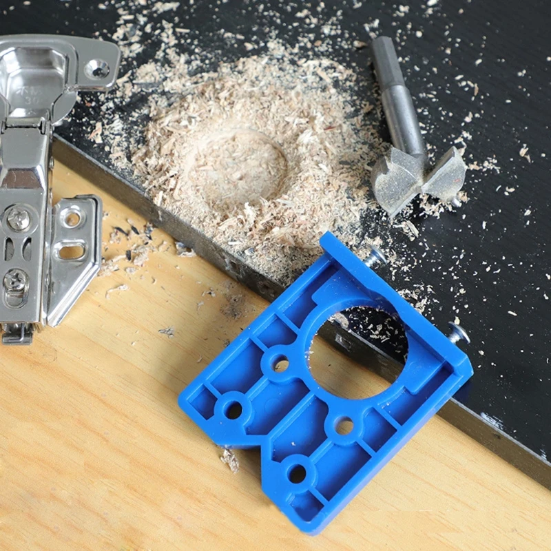 

35mm Hinge Jig Hinge Installation Wood Drill Guide Locator Hinge Hole Opener Boring Furniture Door Cabinets Tool For Car