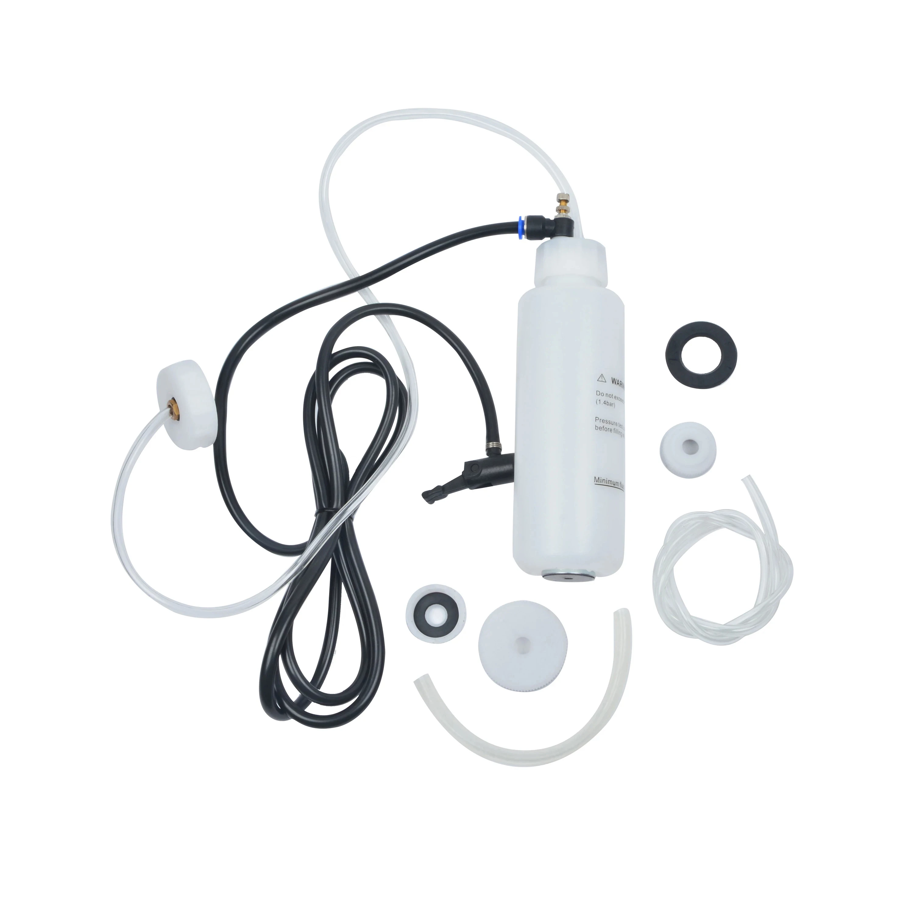 Car Brake Bleeding & Clutch Fluid Bleeder Kit Vacuum Tool Pump For Home DIY Use Brake Bleeder Kit Electric Vacuum Pump