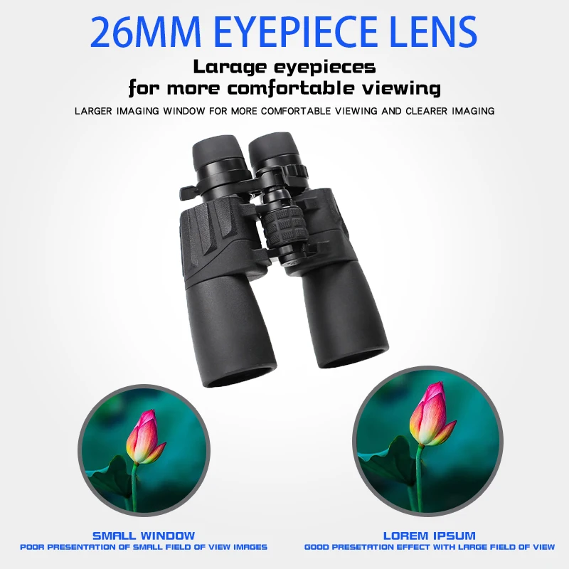 Eyebre New MZW13 10-30x50 Binoculars BAK4 Prism With High-Definition Zoom And High Magnification For Outdoor High-End Telescopes 2