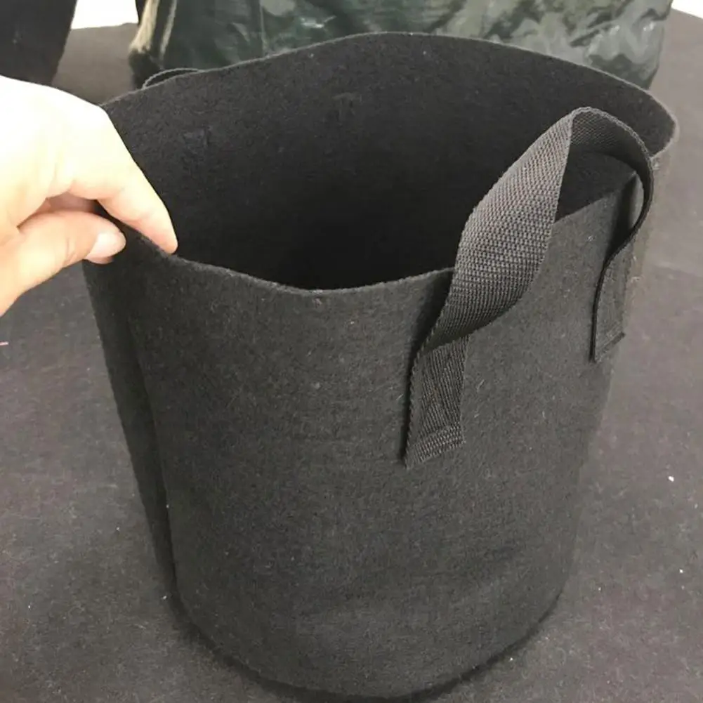 Sac Potager Sacs De Culture, Sacs à Plantes De Jardin 5 10 Gallon/40L Respirant Non Tissé Avec Poignées Pot Geotextile