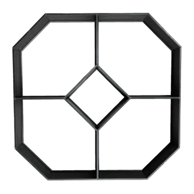 

Plastic DIY Geometric Paving Mold Home Garden Floor Road Concrete Stepping Mould Drop shipping
