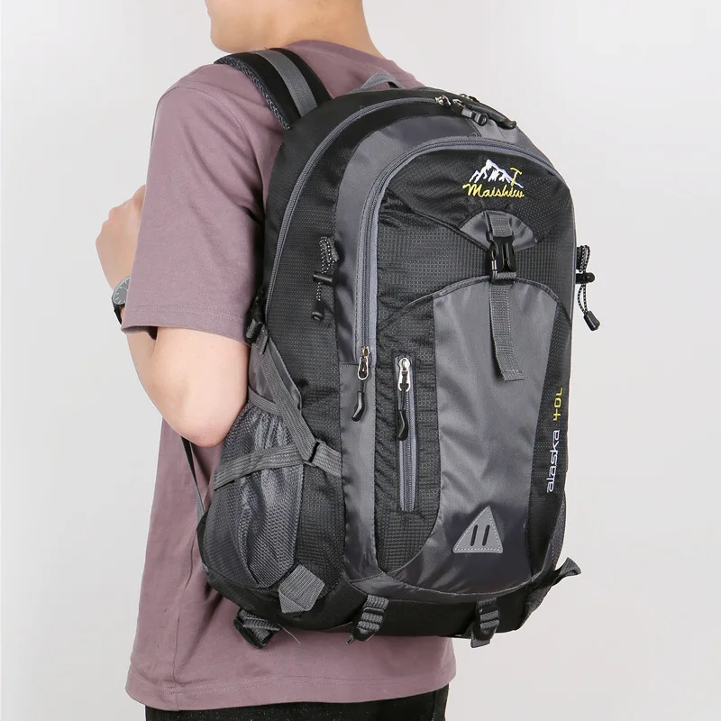 Unisex 40l Waterproof Men Backpack 