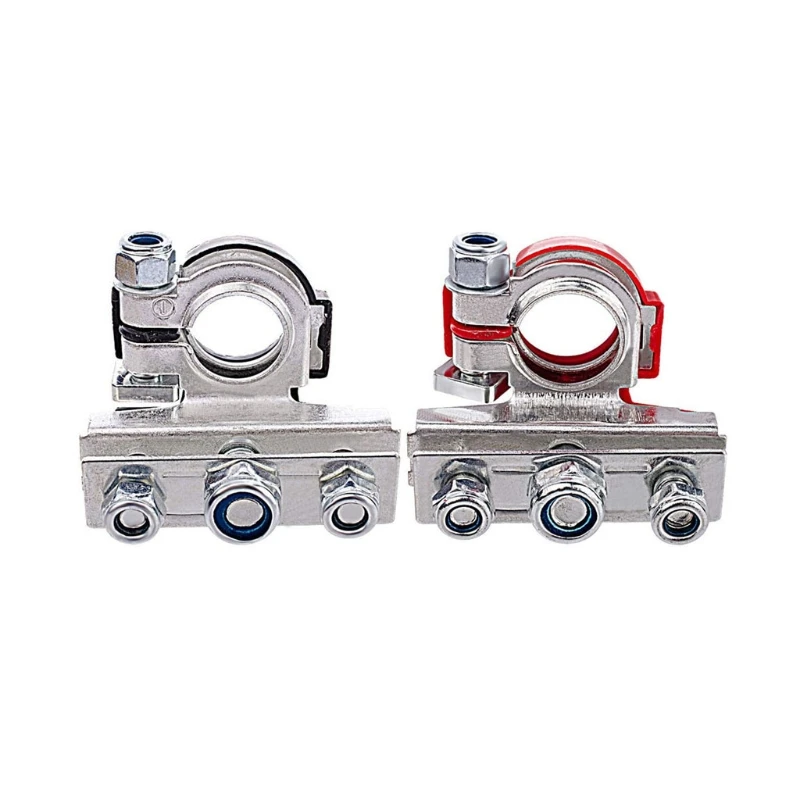 

2 шт. легкие клеммы автомобильного аккумулятора, быстроразъемные клеммы с медным покрытием