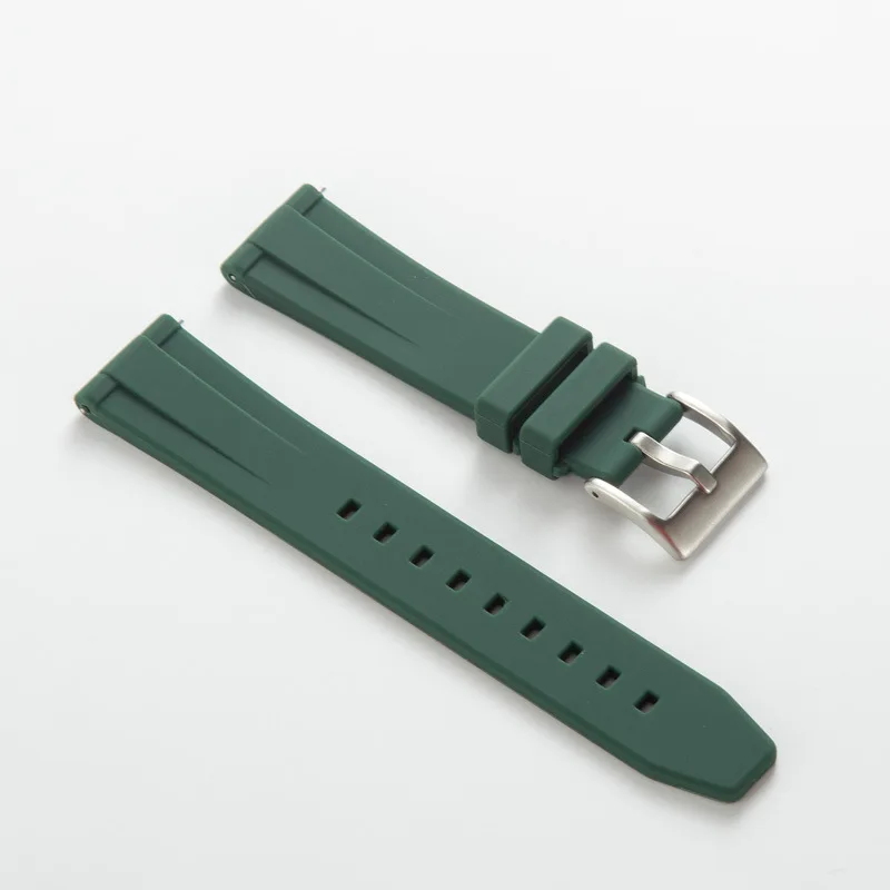 Soft Silicone Waterproof Sport Watchband - Universal Rubber Strap