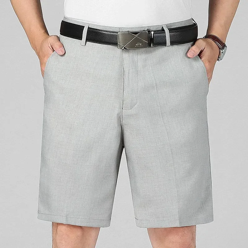 Men Golf Shorts Thin Straight-leg Five-pants Solid Refreshing Breathable Trousers Comfortable Casual Sportswear Summer men shorts golf shorts