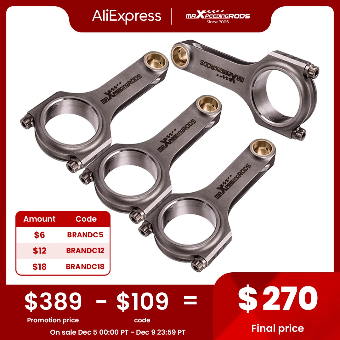 Conrods For Vw 1.9l Tdi Pd130 Pd150 Conrod En24 H Beam Con Rod Arp 2000