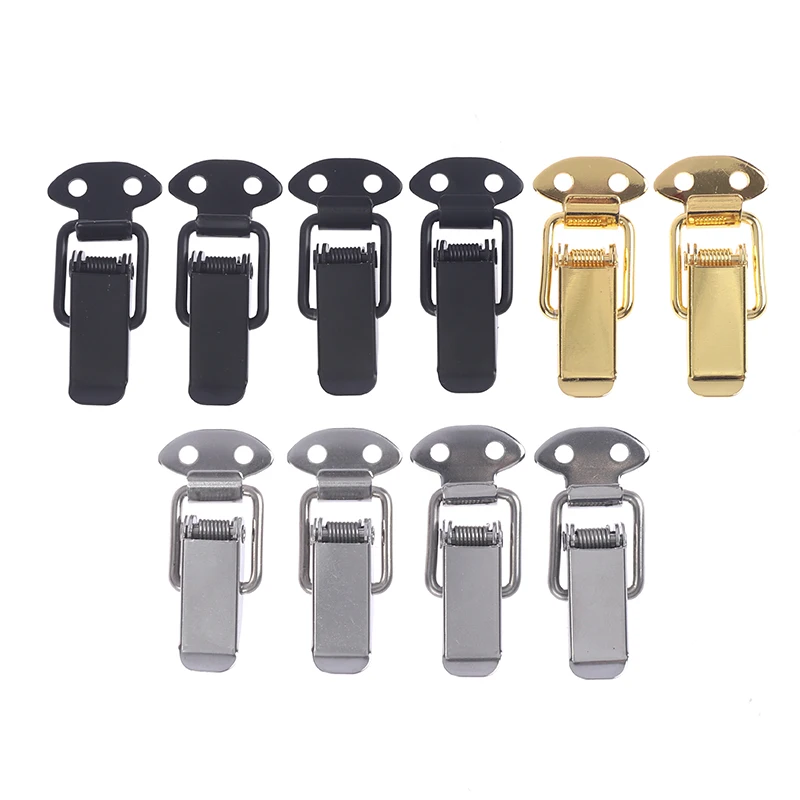 2PCS Snap Lock Toggle Latches Spring Loaded Clamp Clip Case Box Latch Catch Toggle Tension Lock Lever Clasp Closures Crate