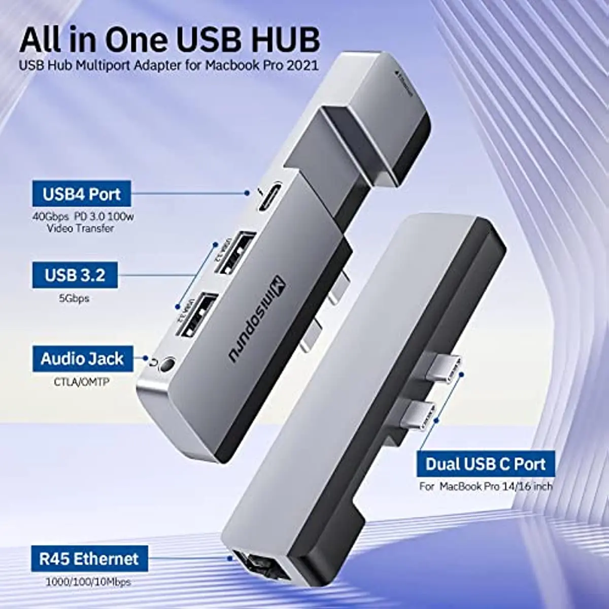 Multiport Adapter Port Hub For Macbook Pro HOT Pro Usb C Hub