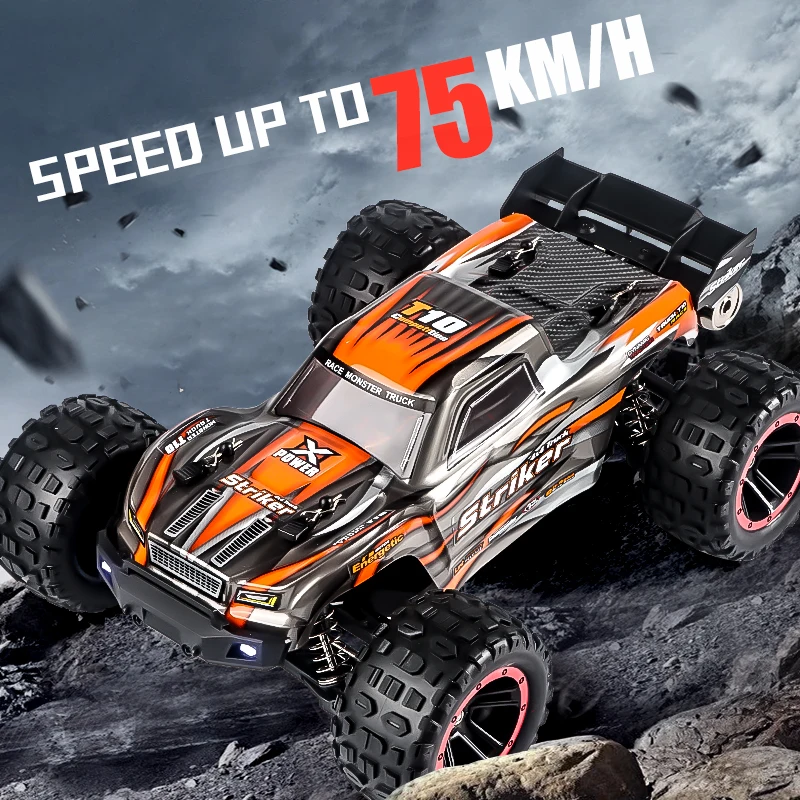 HBX 2105A brushless/brushless Speed car 75KM/H RC Professional chassis 2.4G 4WD rc car 1:14 RTR 3