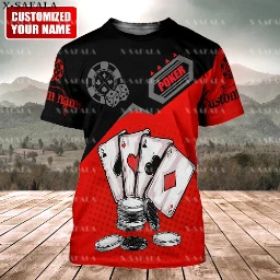 POKER CARDS TEE