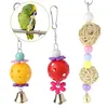 13Pcs Bird Cage Toys for Parrots Wood Birds Swing Reliable Chewable Bite Bridge Wooden Beads Shape Parrot Toy Bird Toys 3
