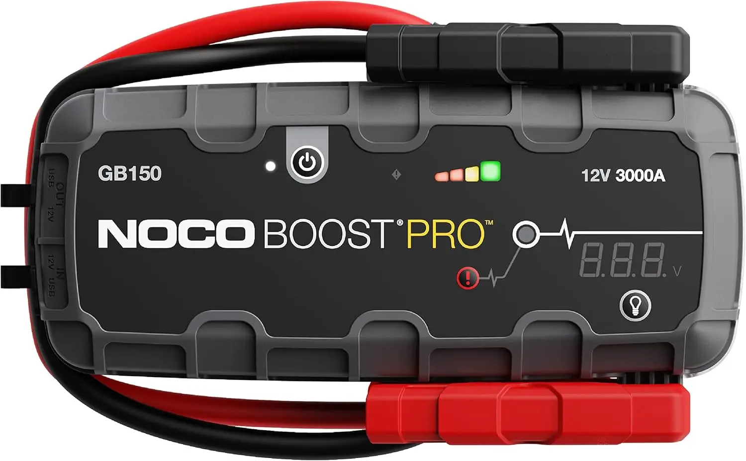 3000A UltraSafe Car Battery Jump Starter, 12V Battery Pack, Booster, Jump Box