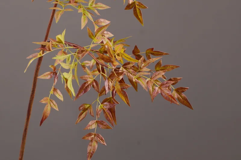  Artificial Nandina Leaf Branch - 39              
