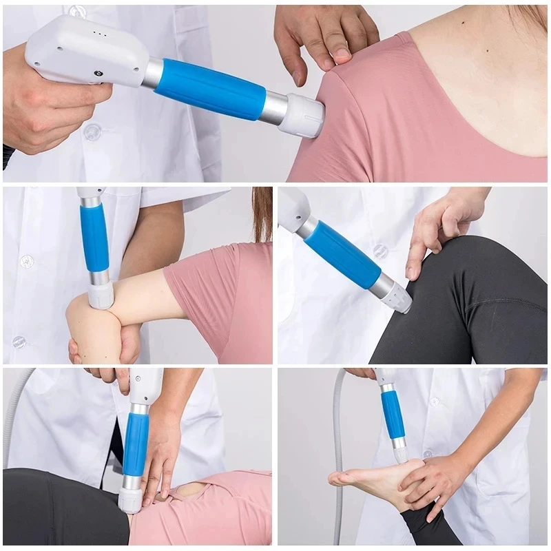 

Gelombang Kejut Ekstrakorporal Baru Pemijat Tubuh Terapi Nyeri Lutut Kaki Fisioterapi Pneumatik Gelombang Kejut untuk Perawatan