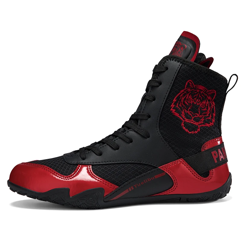 New Comfortable and Wear-resistant Sports Shoes Non-slip Wear-resistant Wrestling Shoes Lightweight and Breathable Boxing