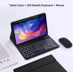 Premium Keyboard Case with Pencil Slot for Korean (Black Backlit 2)