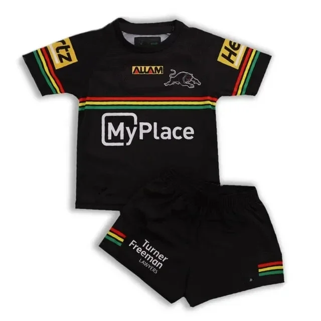 thumbnail image 1 of Camiseta de rugby indígena para niños de los CANBERRA RAIDERS 2024, talla 16-26 (nombre y número personalizados), 1 of 5