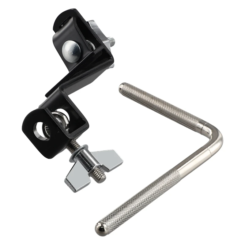 Bass Drum Cowbell Clamp Cowbell Holder Accessories Percussion Mounting Bracket For Drum Drummer Instrument