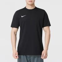 Nike Vêtements de sport pour hommes, pour la course à pied et l'entraînement physique, col rond, respirant, à séchage rapide, maillot à manches courtes 1