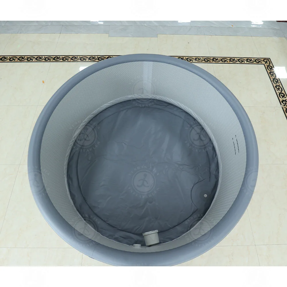 New Design Inflatable Hot Spa Tub Portable Outdoor Garden Whirlpool Spa Tubs Indoor Electric Jaccuzi Bubble Bathtub