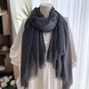 Cotton Linen Solid Color Scarf Female Summer Sun Protection Medium Length Gauze Japanese Korean Beach Scarves Tourism Shawl 4