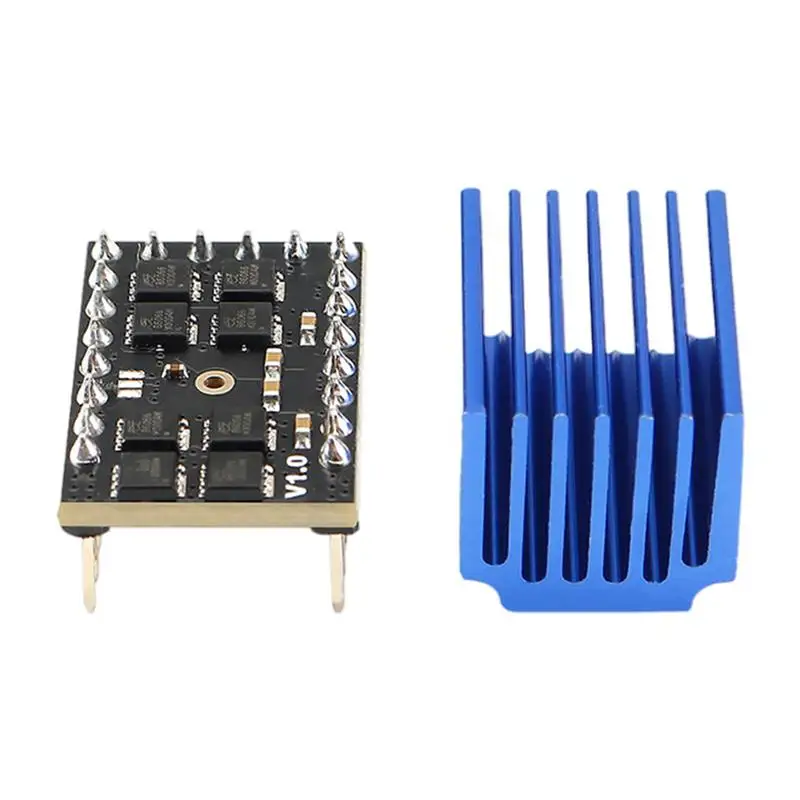 3D Printer TMC5160 Stepper Motor Driver Module TMC5160 Silent Module Board Stepping Motor Driver With Heatsink 60V Motor Driver