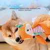 Pet Dog Plush Toy Cute Fox Elephant Bite Resistant Interactive Squeaky Dog Chewing Toy Dog Teeth Cleaning Sounding Doll Chew Toy 2