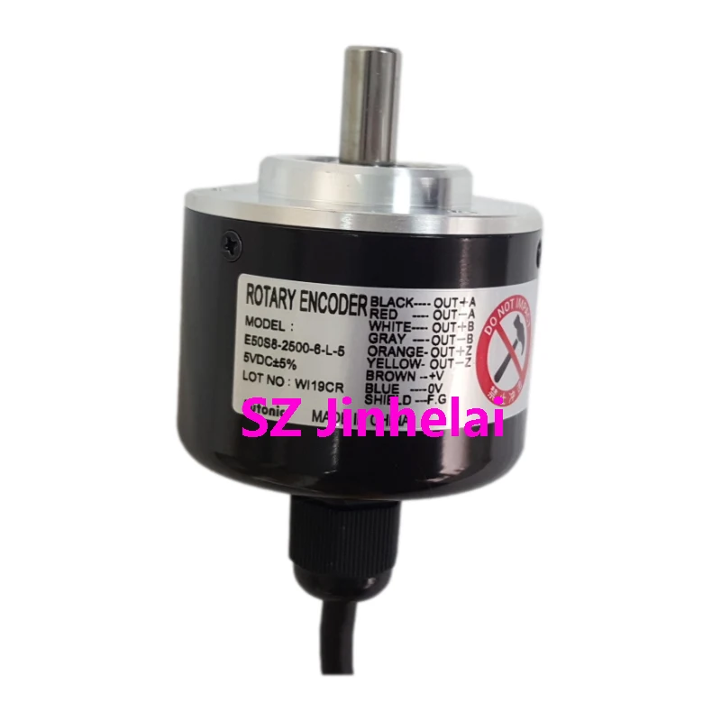 

New and Original AUTONICS E50S8-500 1000 1024 2500 3600-6-L-5 Spindle Rotary Encoder Incremental 5vdc