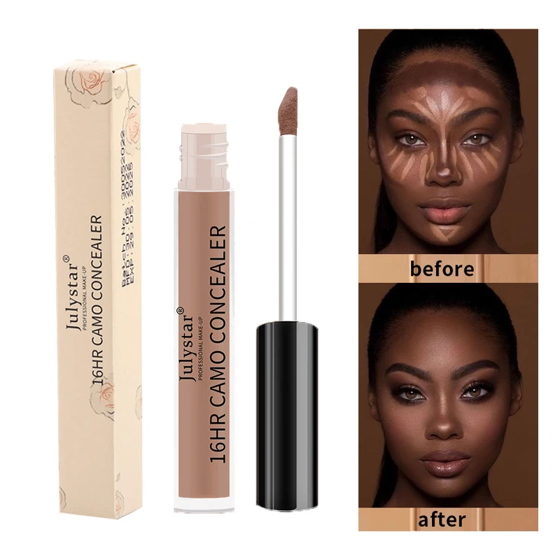 6 Colors Liquid Concealer Covering Moisturizing Control Oil Foundation Dark Circles Freckle Eyes Face Concealer Liquid Makeup