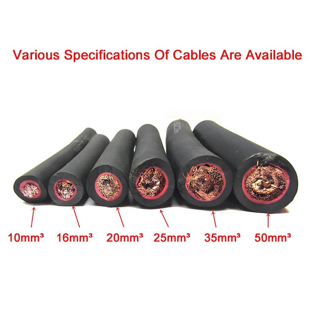 500A Electrode Holder 5M Cable 300A Earth Clamp 3M Cable Suitable For 200 250 Welding Machine Welding Accessories