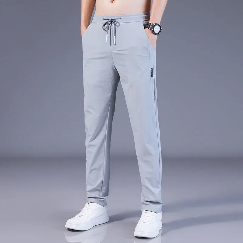 Casual pants sports pants casual sports pants men's loose straight-leg wide-legged athletic pants spring and autumn