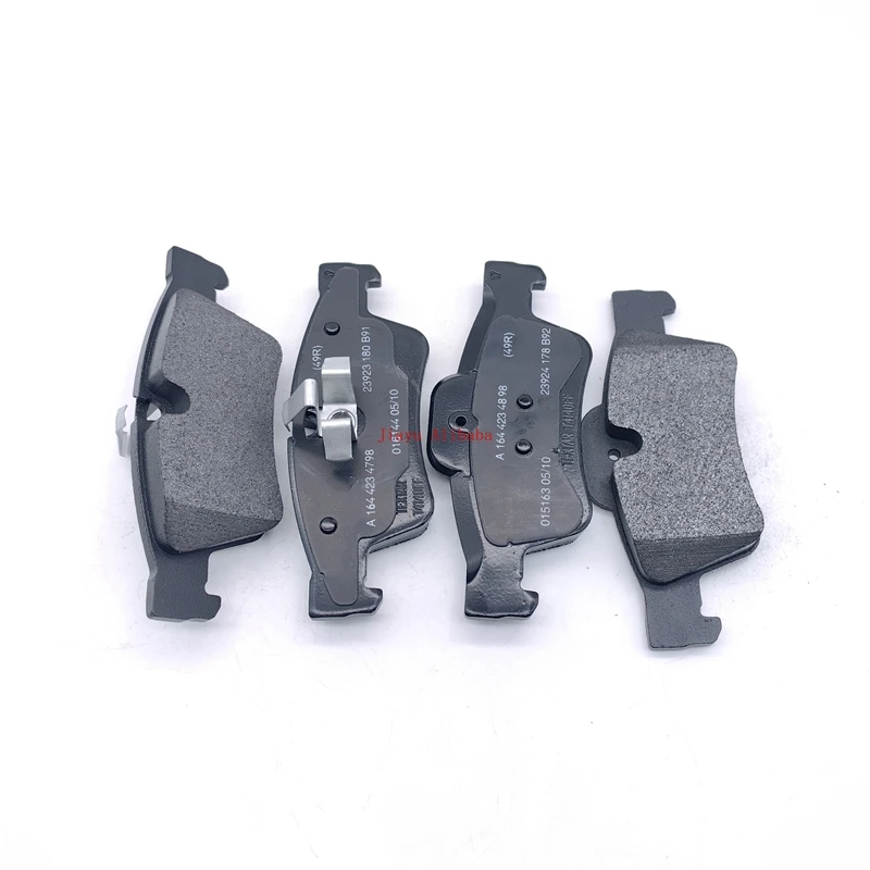 메르세데스 벤츠 X164 W164 V251 GL350 GL450 GL550 ML500 R300L R320 R350 R400 R500L A1644202720 1644202720용 리어 브레이크 패드