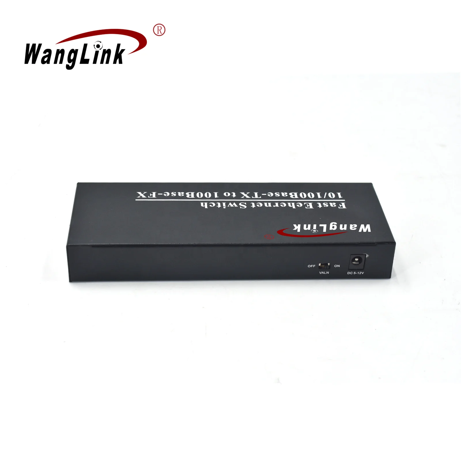Wanglink 4F4E Ethernet Fiber Switch 4 RJ45 4 SC Optical Media Converter Single Mode fiber Port 10/100M Media Converter