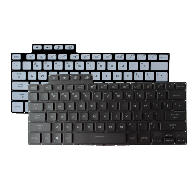 Teclado com Retroiluminação para Asus Rog Zephyrus Rog Huan 16 G16 Ga503 Ga503q Ga503qr Ga503qs Huan 15 G15 Gu603 Gu603h