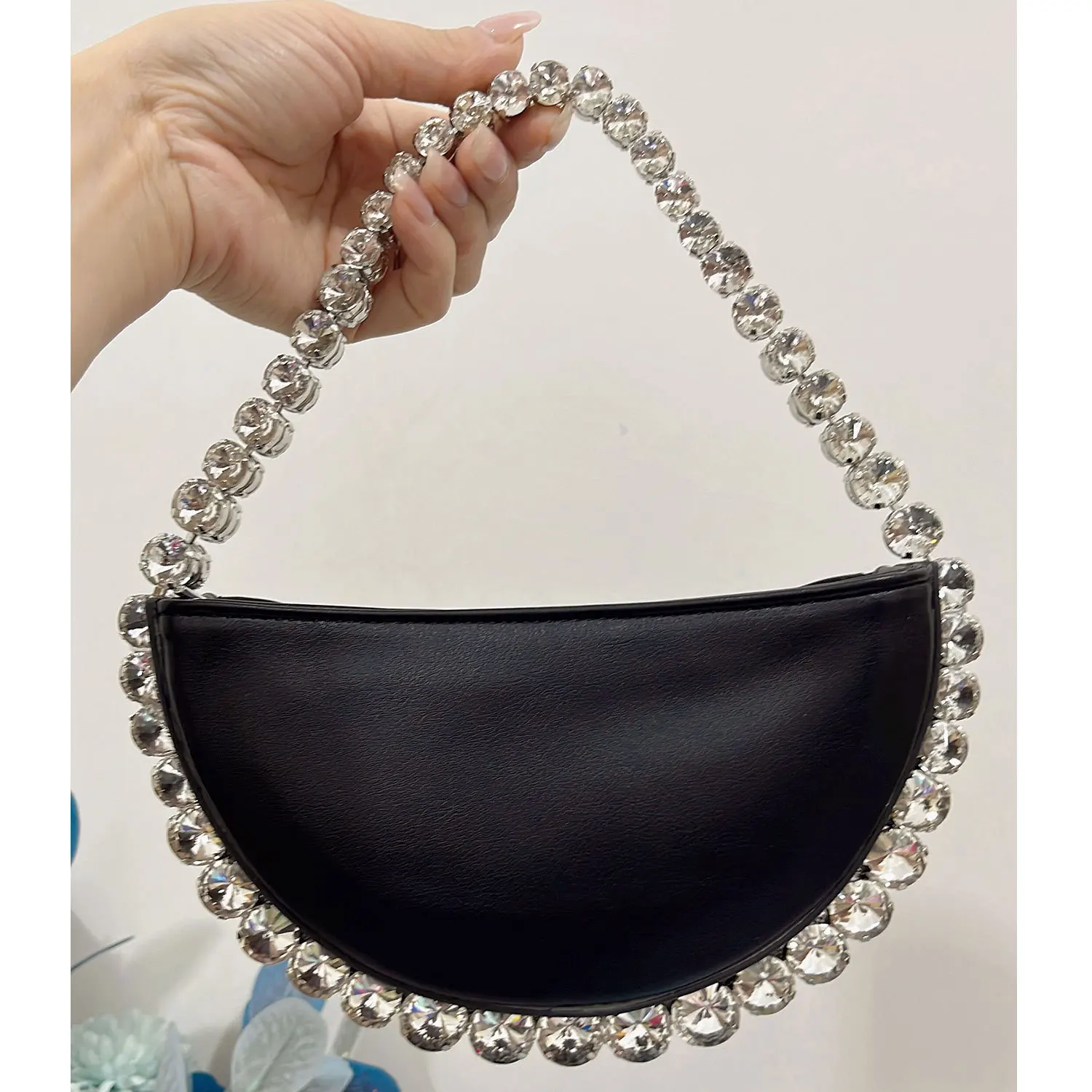 STARLET Hollywood CA | Bags | New Black Clutch Purse With Rhinestones  Starlet Hollywood Ca | Poshmark