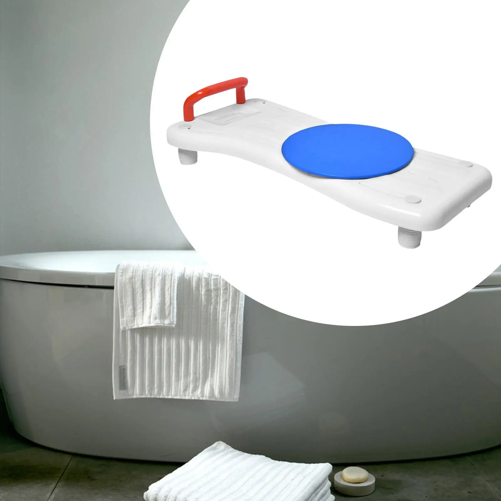 Suspended Bath Seat Bathtub Seat Panel Easy Installation Shower Accessories