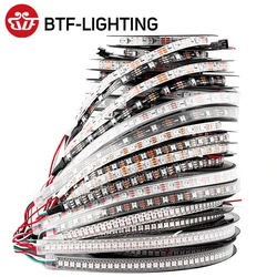 Individually Addressable RGB LED Strip Lights - Smart Pixels with Black/White PCB and Flexible Waterproof Options (5m 30 IP65)