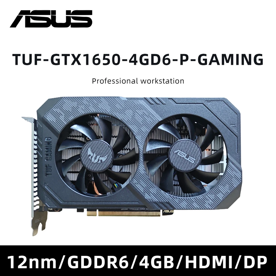 Graphics Cards Asus Tuf Geforce Gtx 1650 Gaming Oc 4gb Gddr6 ASUS