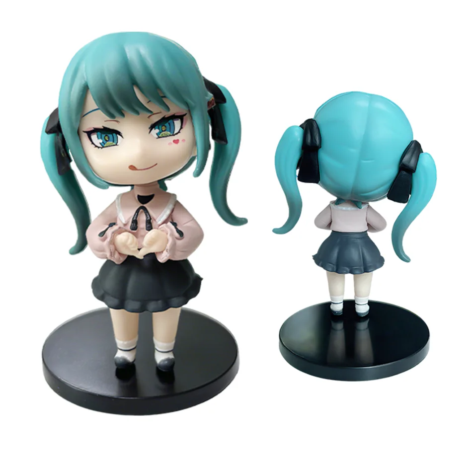 6-teiliges Hatsune Miku Q Edition Series, handgefertigte Blindbox, Kinderspielzeug, Geburtstag, Halloween, Weihnachten, Geschenk, Desktop-Dekoration – Detail 7