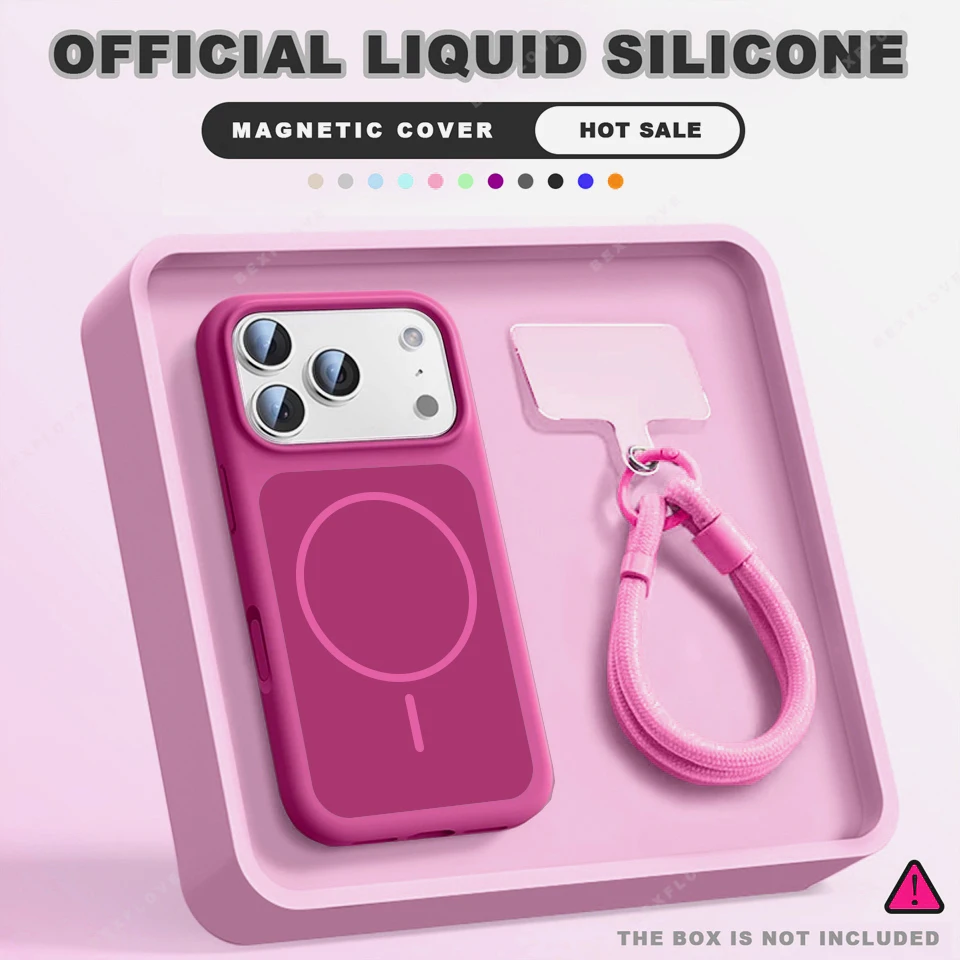 Elevate Magnetic Wrist Strap Phone Case with Liquid Protection
