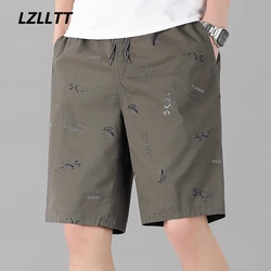 Men Summer 100% Cotton Cargo Shorts Mens Fashion Casual Quick Dry Shorts Men Outwear Large Size Shorts Joggers Shorts Male 5XL